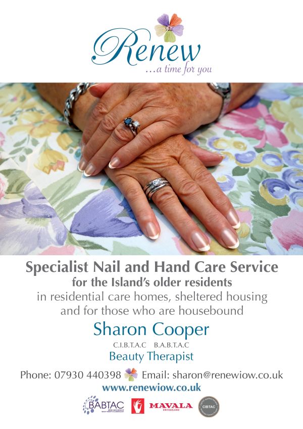 Renew Specialist Nail and Hand Care Service Wight Church Network